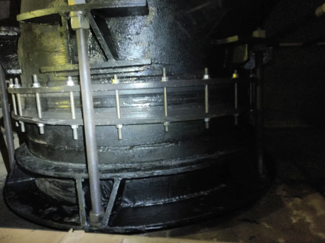 Tube stick welding vessel